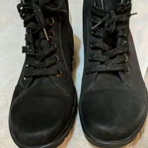 Hartjes Suede Boots Women' Size 10/41 Zipper